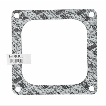 MR. GASKET For Use With 4500 Flange Carburetors/ Open Design, Single 58CG